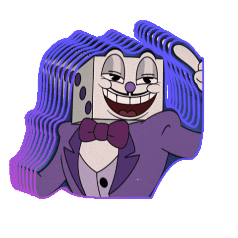 King Dice Sticker by The Cuphead Show