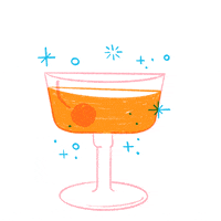 happy hour cocktails GIF by London Dewey