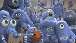 espn basketball GIF by Disney Pixar