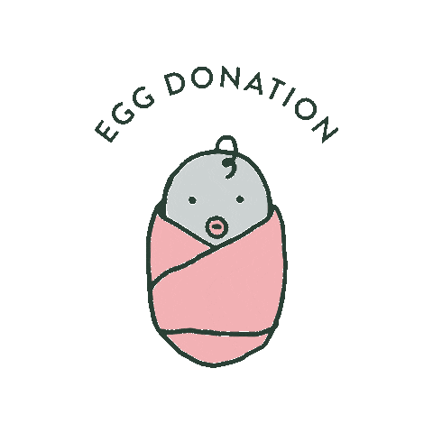 Egg Donation Sticker by Her Helping Habit