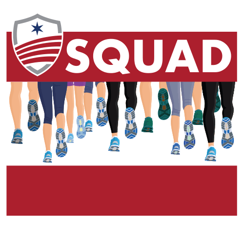 Squad Running Sticker by Chicago Area Runners Associaton