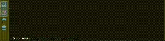 Processing Pacman Effect GIF