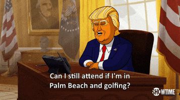 golfing season 1 GIF by Our Cartoon President