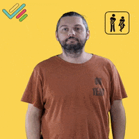 toilet wc GIF by Center of Greek Sign Language