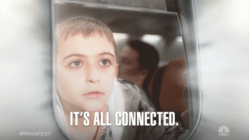 "It's all connected." gif
