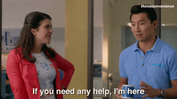 happy to help GIF by Kim's Convenience