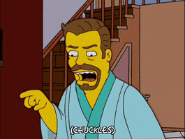 Amused Episode 15 GIF by The Simpsons