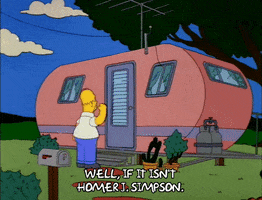 Knocking Season 3 GIF by The Simpsons