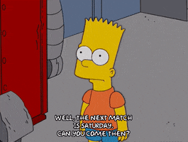 bart simpson questions GIF
