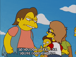 Mean Episode 19 GIF by The Simpsons
