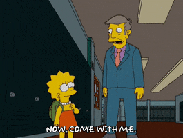 Youre Coming With Me Lisa Simpson GIF by The Simpsons
