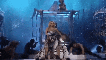 Britney Spears Im A Slave 4 U GIF by 2017 MTV Video Music Awards