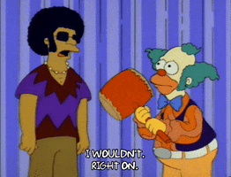 Season 4 Afro GIF by The Simpsons