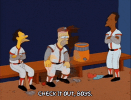 Excited Season 3 GIF by The Simpsons