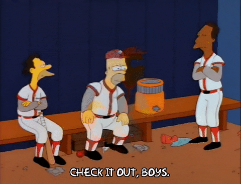 Excited Season 3 GIF by The Simpsons