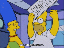 happy homer simpson GIF