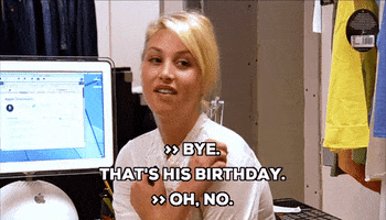 oh no that's his birthday GIF by The Hills
