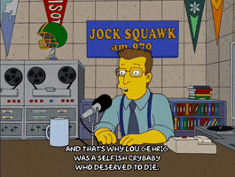 Season 17 Radio GIF by The Simpsons