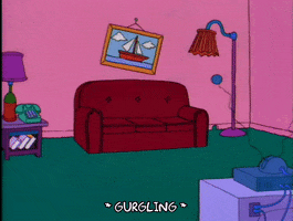 homer simpson couch gag GIF