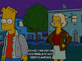 disappointed bart simpson GIF