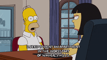 Renting Episode 19 GIF by The Simpsons