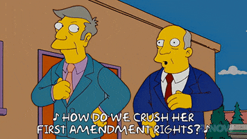 Lisa Simpson Superintendent Gary Chalmers GIF by The Simpsons