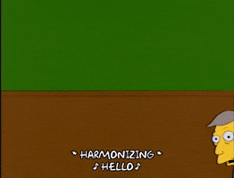 Season 5 Hello GIF by The Simpsons