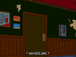 bored homer simpson GIF