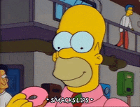 Homer Simpson Eating Gif Find Share On Giphy