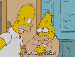 angry homer simpson GIF