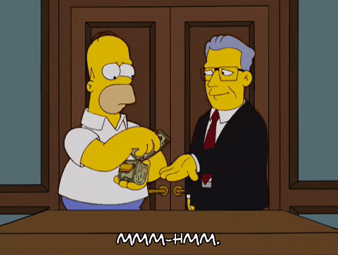 Episode 8 Money GIF by The Simpsons
