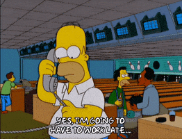 bored bart simpson GIF