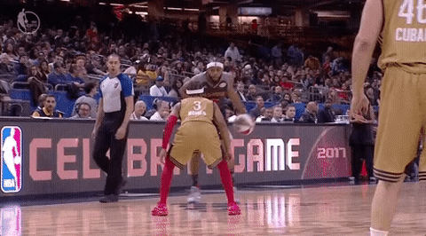 Cant Do That Celebrity Game GIF by NBA - Find & Share on GIPHY