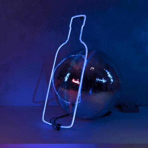 neon lights GIF by Absolut Vodka