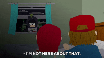denying kenny mccormick GIF by South Park 