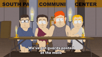 community center meeting GIF by South Park 