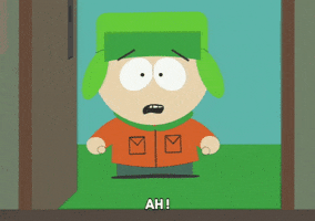 nervous kyle broflovski GIF by South Park 