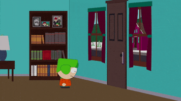 answering kyle broflovski GIF by South Park 