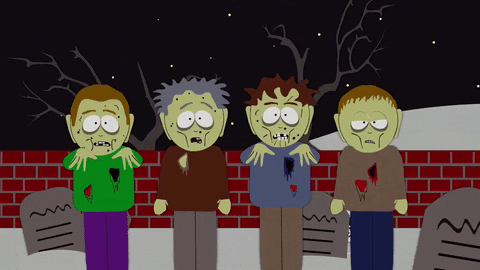 zombie attack GIF by South Park 