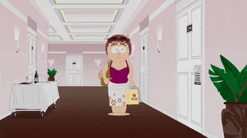 happy hotel GIF by South Park 