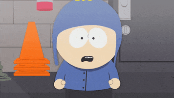 nervous door GIF by South Park 