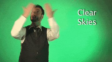 sign language clear skies GIF by Sign with Robert