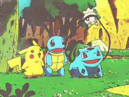pokemonmemes pokemon pikachu bulbasaur togepi GIF