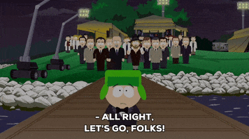 kyle broflovski exclaiming GIF by South Park 