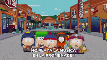 eric cartman guitar GIF by South Park 