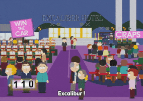 crowd hotel GIF by South Park 