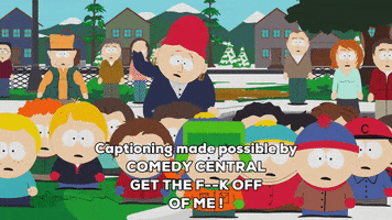 eric cartman anger GIF by South Park 