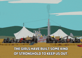 girls fort GIF by South Park 