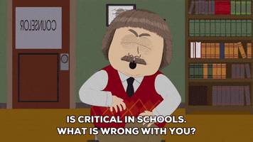 insult finger point GIF by South Park 