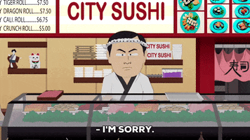 City Sushi Food GIF by South Park